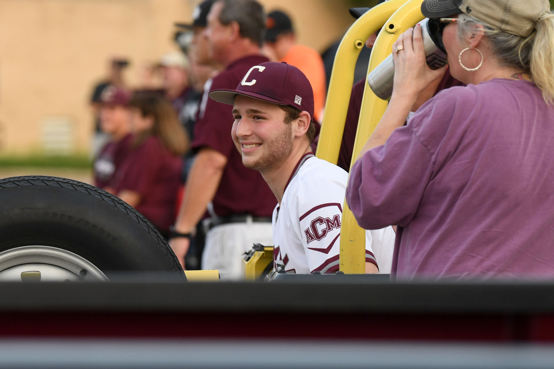 A&M Consolidated baseball Senior Night